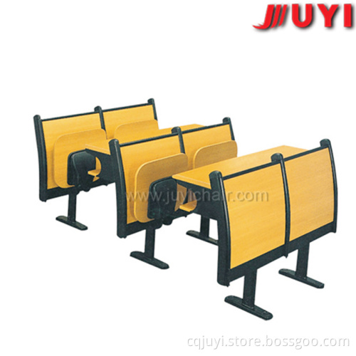 Black matel Campus Seating School Furniture Public Classroom University Desk Chair JY-U216